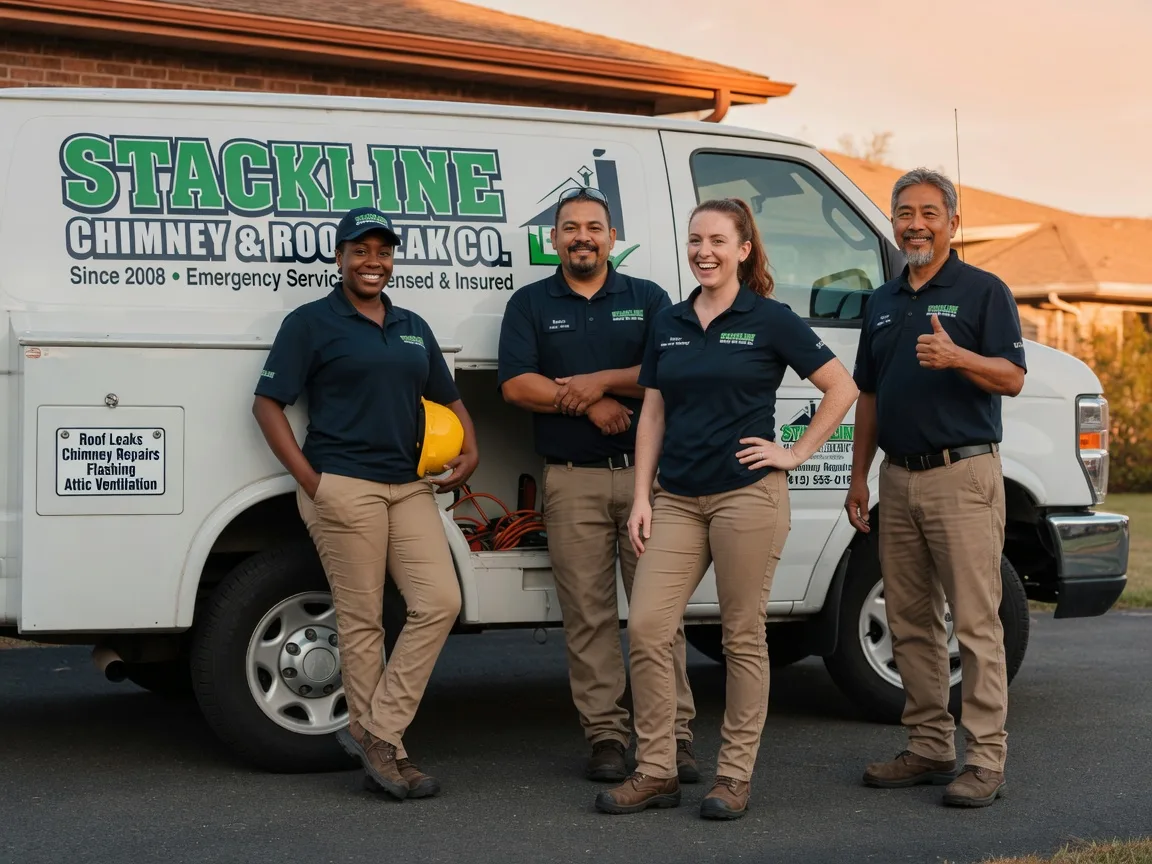Chimney flashing repair company in Olin, IA